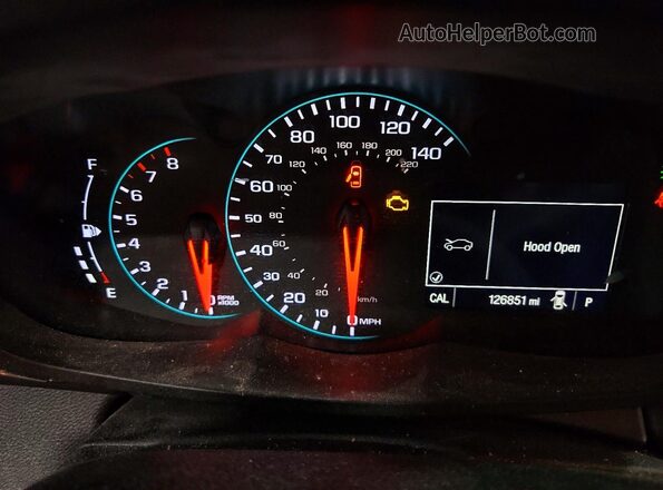 3GNCJLSB2JL386166 2018 CHEVROLET TRAX Темно-бордовый Вид щитка приборов