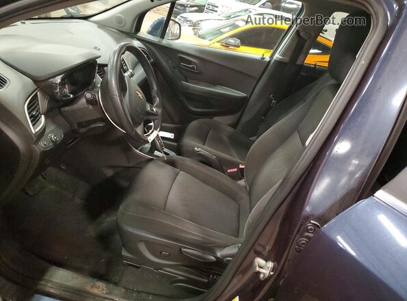 3GNCJLSB2KL117599 2019 CHEVROLET TRAX Blue Вид салону спереду