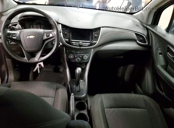 3GNCJLSB2KL117599 2019 CHEVROLET TRAX Blue Вид панелі приладів