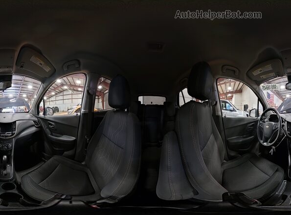 3GNCJLSB2KL117599 2019 CHEVROLET TRAX Blue Панорамний вид салону 360°