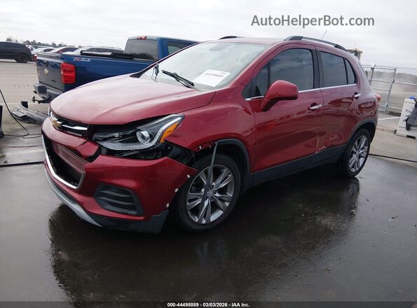 3GNCJLSB2KL334408 2019 CHEVROLET TRAX Красный Передняя левая четверть