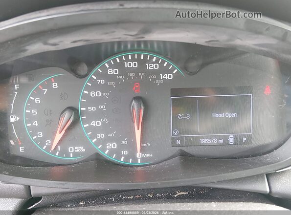 3GNCJLSB2KL334408 2019 CHEVROLET TRAX Красный Вид задних сидений