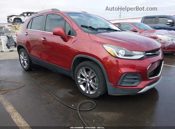 3GNCJLSB2KL334408 2019 CHEVROLET TRAX Красный Передняя правая четверть