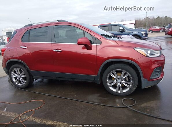 3GNCJLSB2KL334408 2019 CHEVROLET TRAX Красный Вид задней части салона