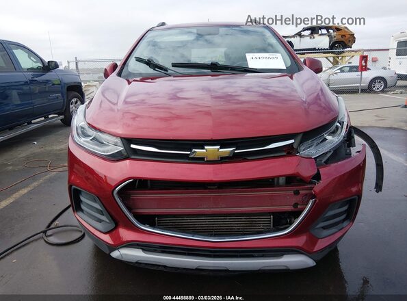 3GNCJLSB2KL334408 2019 CHEVROLET TRAX Красный Вид щитка приборов