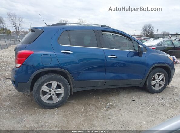3GNCJLSB2LL155190 2020 CHEVROLET TRAX Blue Вид задньої частини салону
