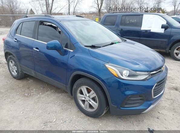 3GNCJLSB2LL155190 2020 CHEVROLET TRAX Blue Передня права чверть