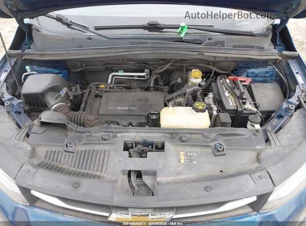 3GNCJLSB2LL155190 2020 CHEVROLET TRAX Blue Вид ззаду