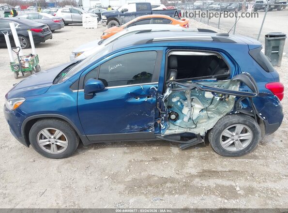 3GNCJLSB2LL155190 2020 CHEVROLET TRAX Blue Панорамний вид салону 360°