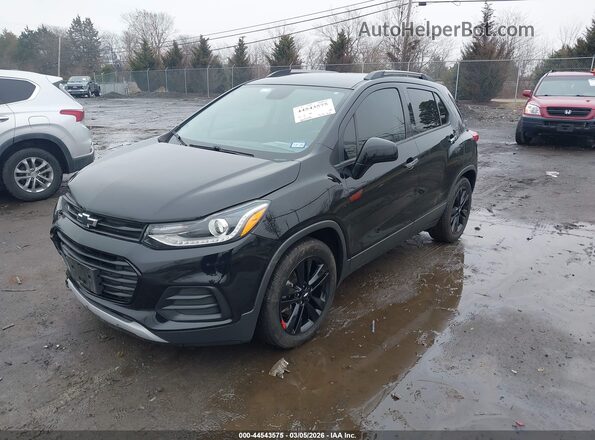 3GNCJLSB3JL267932 2018 CHEVROLET TRAX Черный Передняя левая четверть