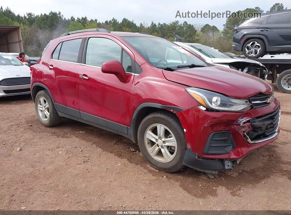 3GNCJLSB7LL264602 2020 CHEVROLET TRAX Burgundy წინა მარჯვენა