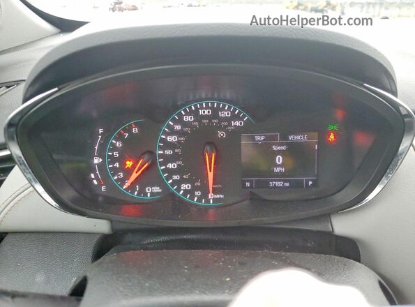 3GNCJLSB8KL211468 2019 CHEVROLET TRAX Серый Вид щитка приборов