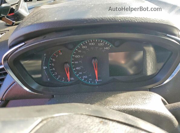 3GNCJLSB8KL273422 2019 CHEVROLET TRAX Blue Вид щитка приладів