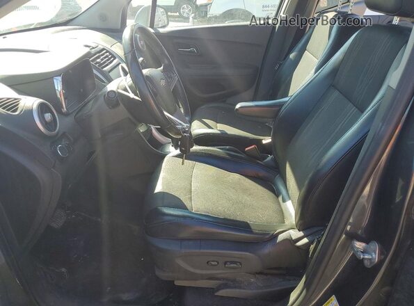 3GNCJLSB9GL268334 2016 CHEVROLET TRAX Gray Widok wnętrza z przodu