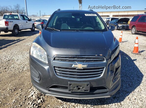 3GNCJLSB9GL268334 2016 CHEVROLET TRAX Gray Widok z przodu