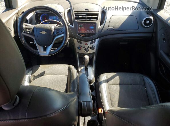 3GNCJLSB9GL268334 2016 CHEVROLET TRAX Gray Widok deski rozdzielczej