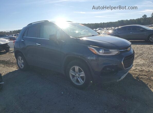 3GNCJLSBXKL148230 2019 CHEVROLET TRAX Blue Передня права чверть