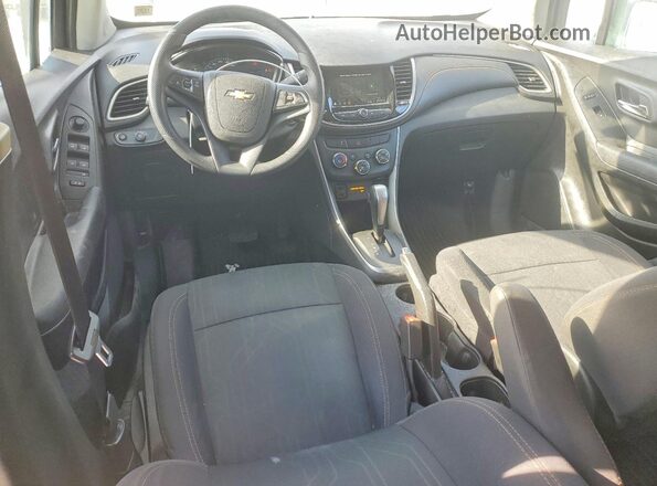 3GNCJLSBXKL288794 2019 CHEVROLET TRAX Gray Առջևի վահանակի տեսք