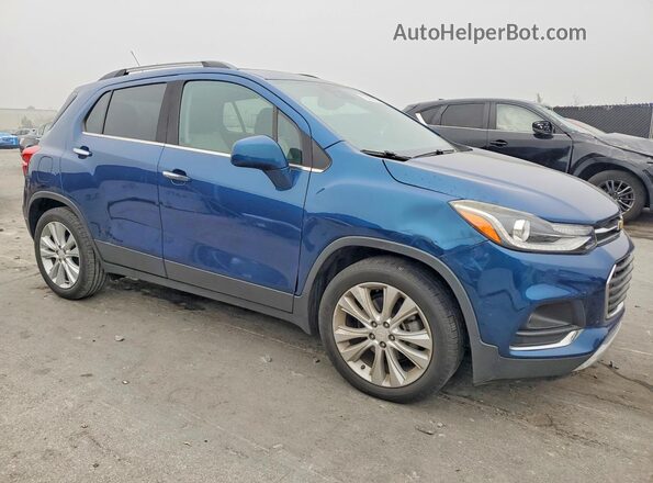 3GNCJMSB3KL159947 2019 CHEVROLET TRAX Синий Передняя правая четверть