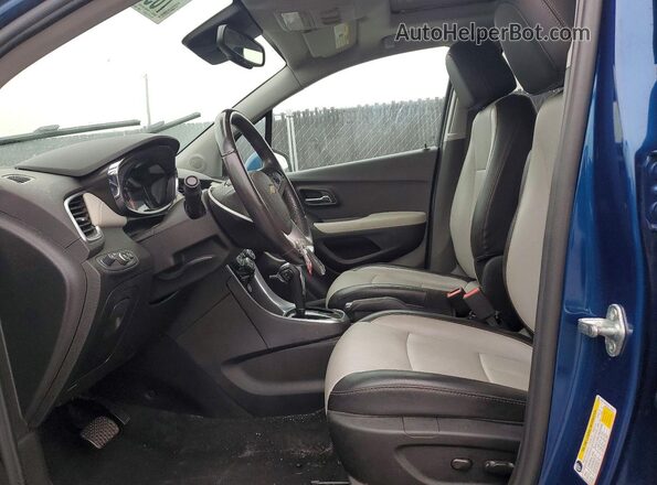 3GNCJMSB3KL159947 2019 CHEVROLET TRAX Синий Вид салона спереди