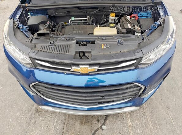 3GNCJMSB3KL159947 2019 CHEVROLET TRAX Синий Вид подкапотного пространства