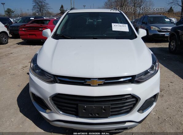 3GNCJMSB5HL148733 2017 CHEVROLET TRAX Белый Вид щитка приборов