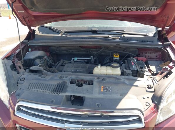 3GNCJPSB2GL269624 2016 CHEVROLET TRAX Темно-бордовый Вид сзади