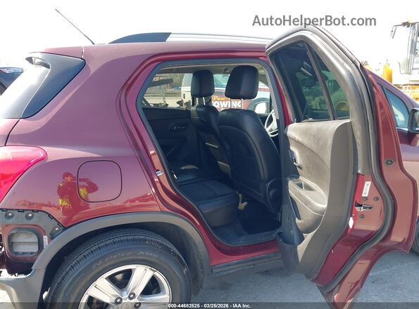 3GNCJPSB2GL269624 2016 CHEVROLET TRAX Темно-бордовый Вид наклейки с VIN-кодом