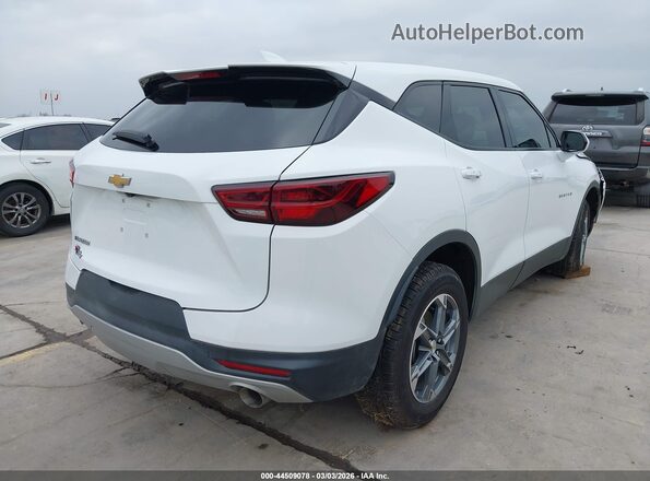 3GNKBCR46PS110507 2023 CHEVROLET BLAZER White Trasero derecho
