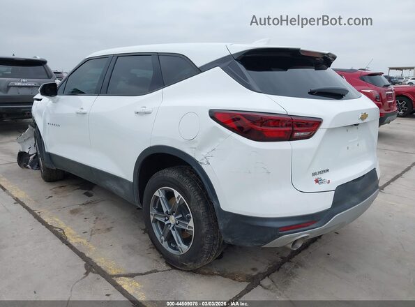 3GNKBCR46PS110507 2023 CHEVROLET BLAZER White Trasero izquierdo