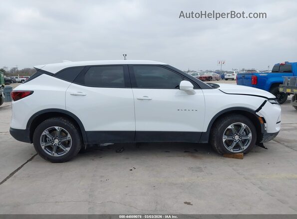 3GNKBCR46PS110507 2023 CHEVROLET BLAZER White Vista del cuadro de instrumentos