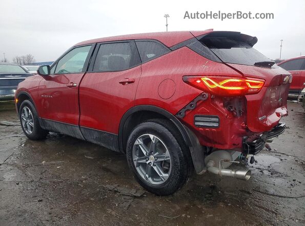 3GNKBCR46SS109236 2025 CHEVROLET BLAZER Красный Задняя левая четверть