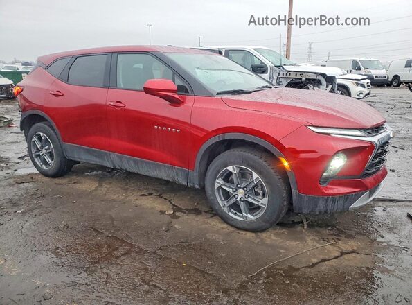 3GNKBCR46SS109236 2025 CHEVROLET BLAZER Красный Передняя правая четверть