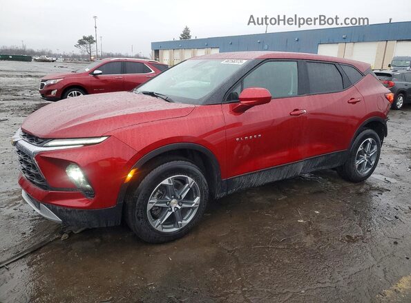 3GNKBCR46SS109236 2025 CHEVROLET BLAZER Красный Передняя левая четверть