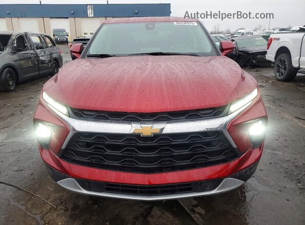 3GNKBCR46SS109236 2025 CHEVROLET BLAZER Красный Вид спереди