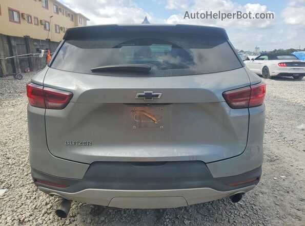 3GNKBCR48PS153939 2023 CHEVROLET BLAZER Серебряный Вид сзади