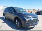 2022 Chevrolet Blazer Fwd 2lt Gray vin: 3GNKBCR49NS209206
