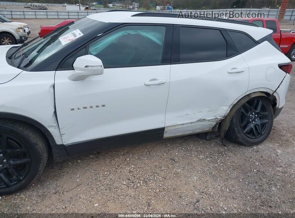 3GNKBCR4XLS630719 2020 CHEVROLET BLAZER Белый Вид щитка приборов