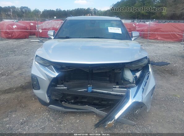 3GNKBCRS2MS540884 2021 CHEVROLET BLAZER Серебряный Вид панели приборов