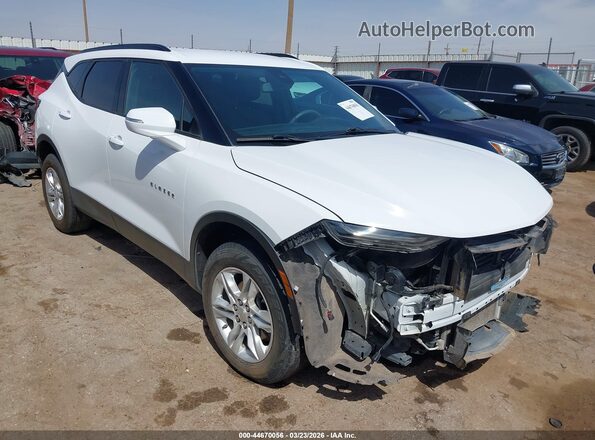 3GNKBCRS3MS571352 2021 CHEVROLET BLAZER White Առջևի աջ