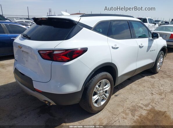 3GNKBCRS3MS571352 2021 CHEVROLET BLAZER White Հետևի աջ