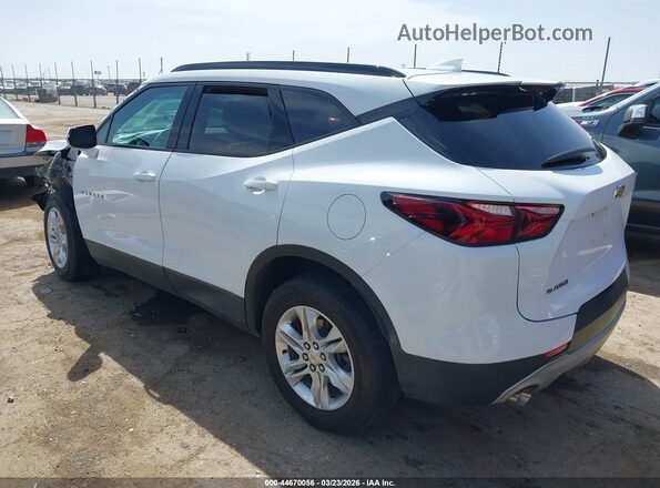 3GNKBCRS3MS571352 2021 CHEVROLET BLAZER White Հետևի ձախ