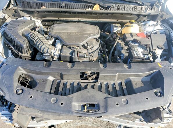 3GNKBCRS5MS538269 2021 CHEVROLET BLAZER Серебряный Вид подкапотного пространства