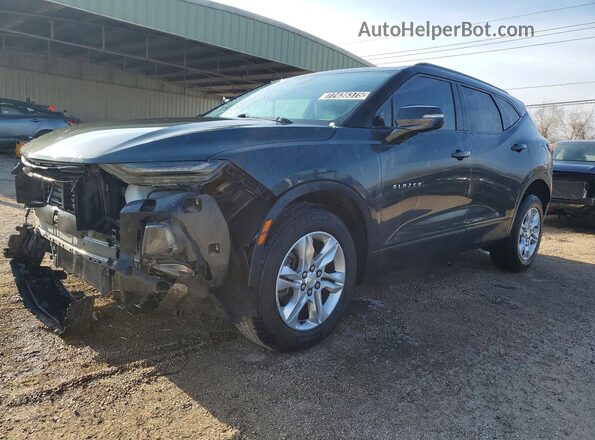 3GNKBCRS8LS614338 2020 CHEVROLET BLAZER Серый Передняя левая четверть