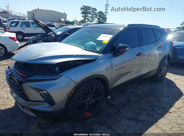 3GNKBDR45RS175387 2024 CHEVROLET BLAZER Gray Przód lewy