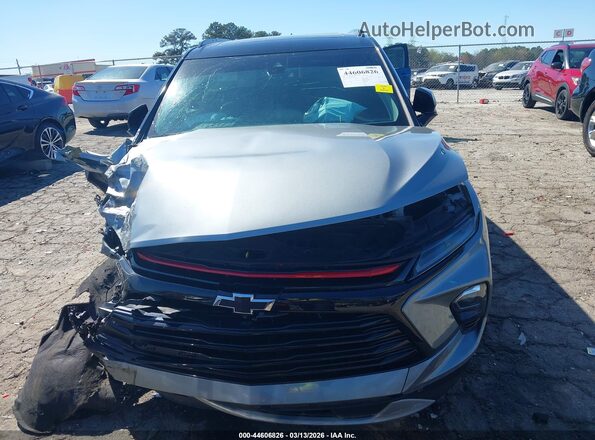 3GNKBDR45RS175387 2024 CHEVROLET BLAZER Gray Widok zestawu wskaźników