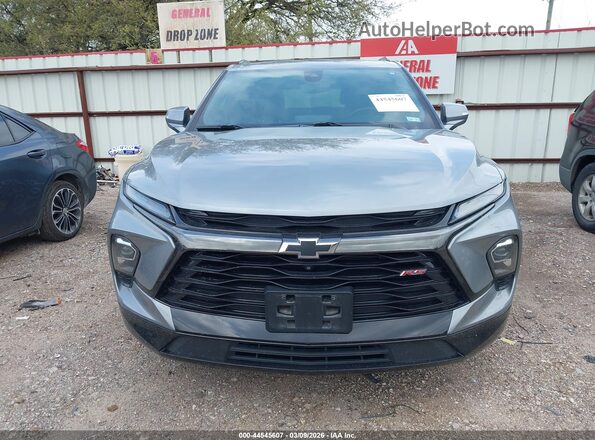 3GNKBERS0RS183062 2024 CHEVROLET BLAZER Серый Вид задней части салона