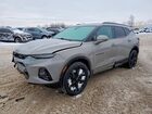 2021 Chevrolet Blazer Rs Gray vin: 3GNKBERS3MS533051