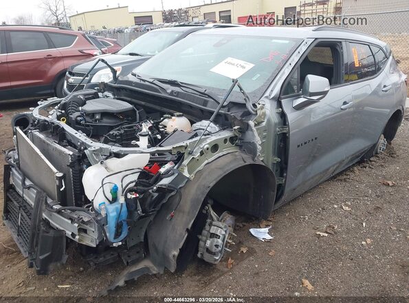 3GNKBERS5SS231435 2025 CHEVROLET BLAZER Серый Передняя левая четверть