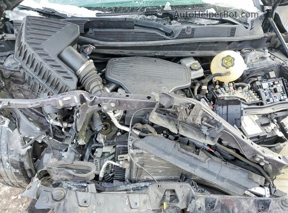 3GNKBERSXMS552731 2021 CHEVROLET BLAZER Черный Вид подкапотного пространства